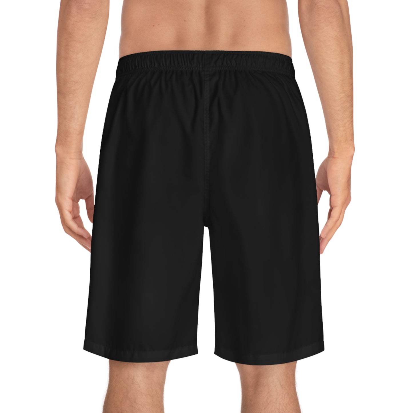 Seoul Wave Board Shorts - Vaporwave Edition (Black)